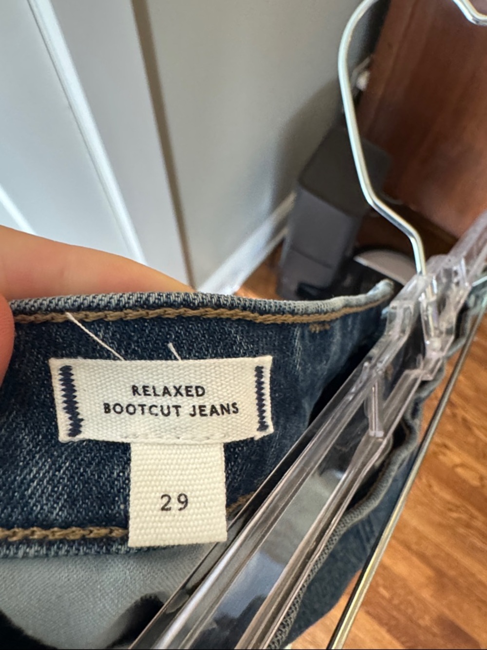 Madewell Relaxed Bootcut Jeans - Picture 4 of 5